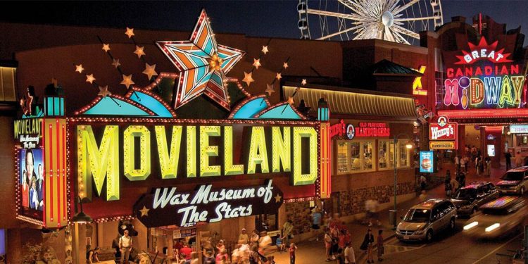 Exterior of Movieland Wax Museum of the Stars