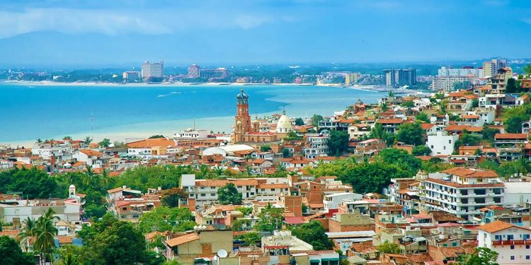 cityscape in Mexico