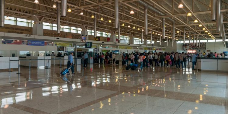 Inside Caracas Simón Bolívar International Airport, Venezuela