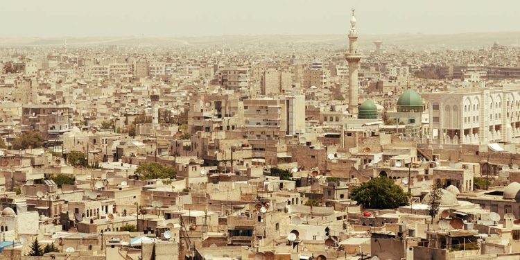 the city of aleppo, syria
