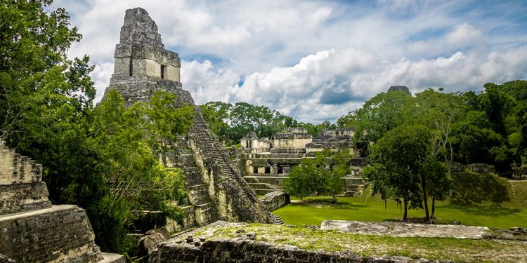 Citadel at Tikal in Guatemala