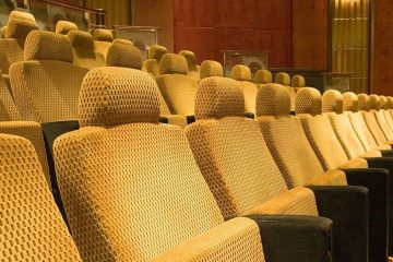 Seats in a movie theatre