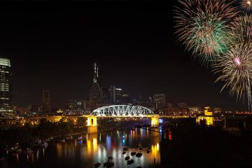 Fireworks over Nashville