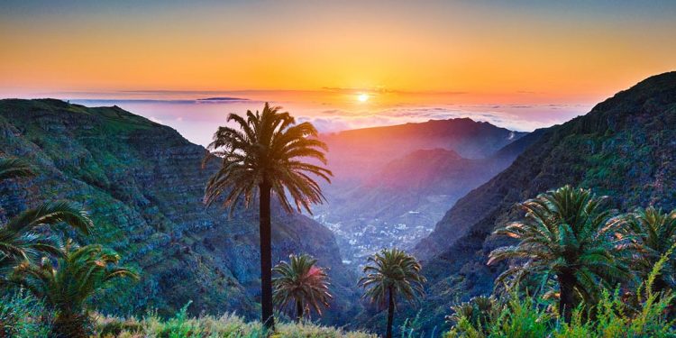 Sunset on Tenerife, Canary Islands