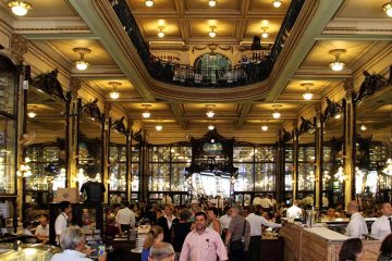 Inside of Confeitaria Colombo