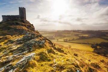 The Church of St Micheal de Rupe on Brentor, Dartmoor National Park