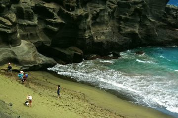 Green Sand Beach, Hawaii