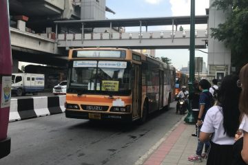 A bus in Bangkok