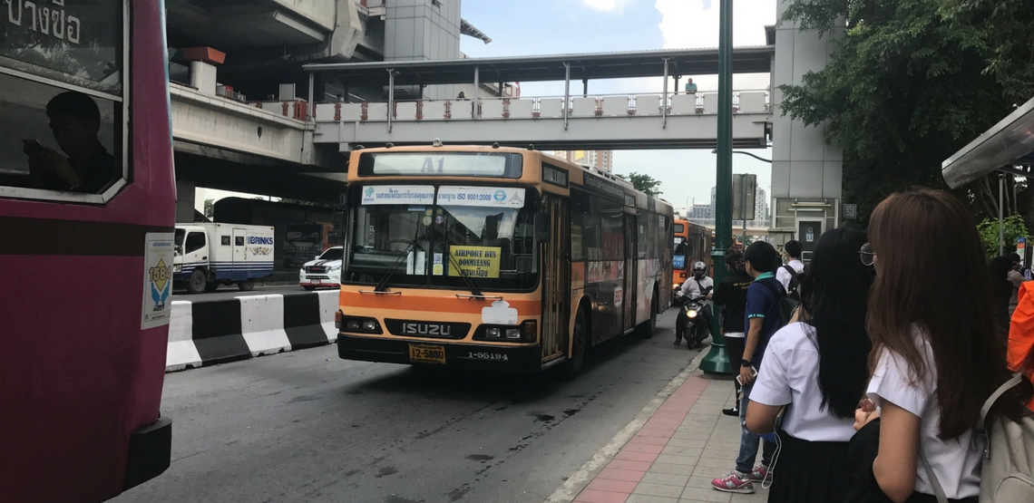 A bus in Bangkok