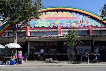 Outside of Amoeba Records