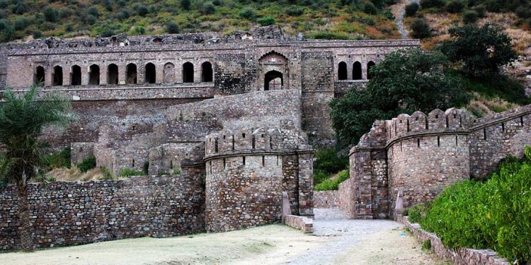 Exterior of Bangarh Fort