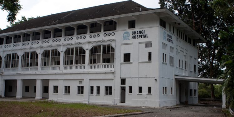 Exterior of Old Changi Hospital