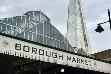 Sign for Borough Market