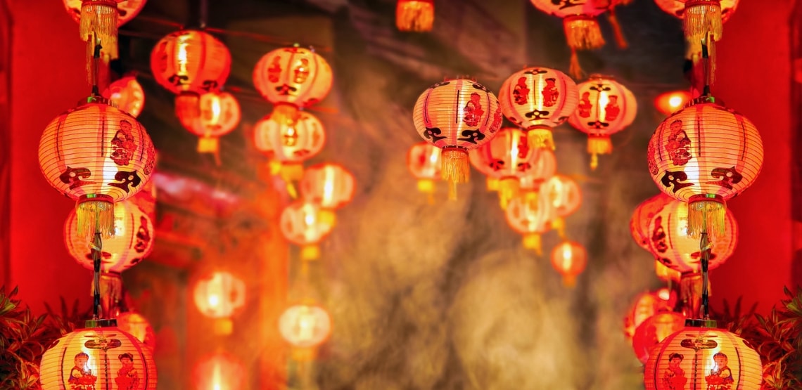 Chinese Lanterns for Chinese New Year
