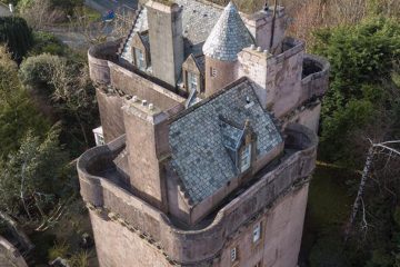 Overlooking castle