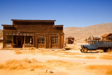 Abandoned store and truck