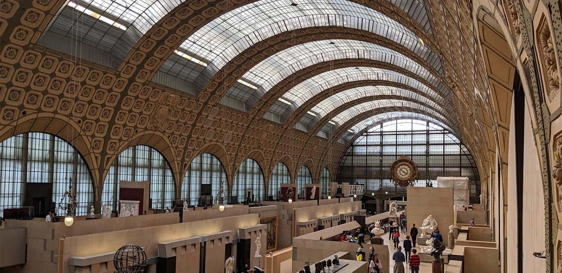 Hall in Musee d'Orsay
