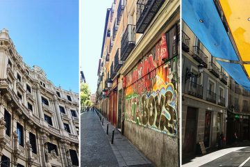 Buildings in Madrid