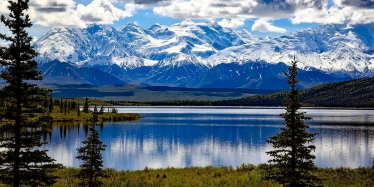 Alaska landscape.