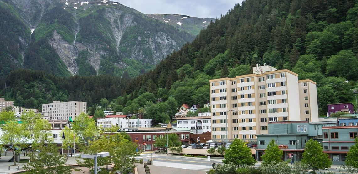 The town of Juneau.