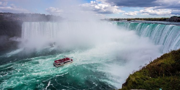 Niagara Falls, Ontario landscape.