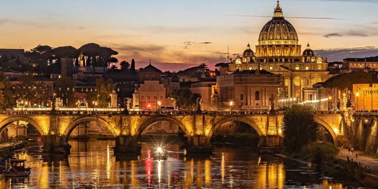 Vatican City landscape.