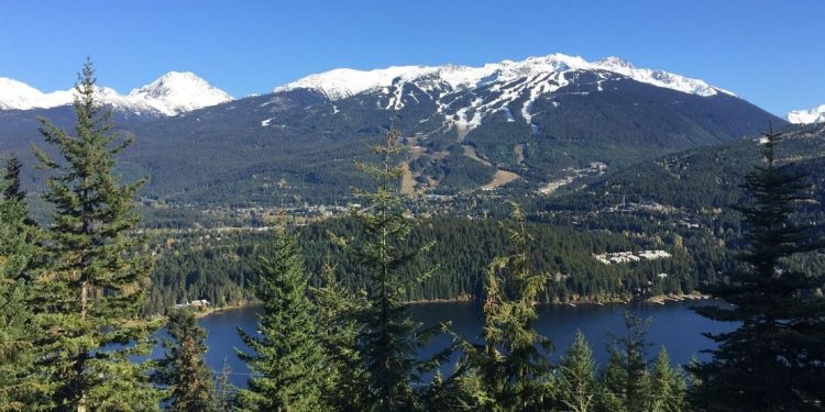 Whistler, British Columbia landscape.